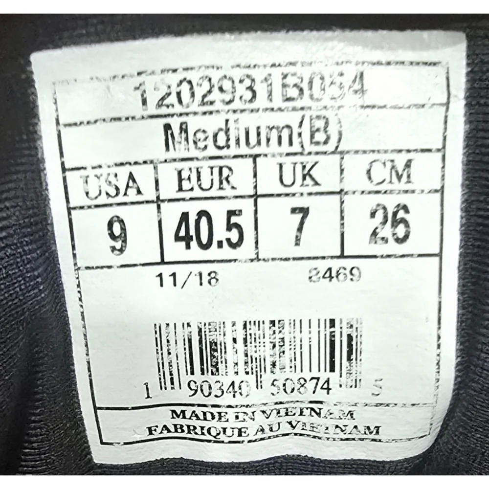 Brooks Women’s Black Anthem 2 Low Cut Athletic Running Sneakers Size 9